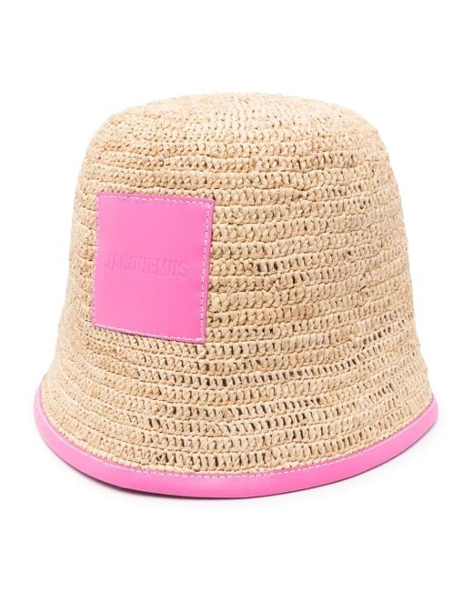 Cappello Le Bob Soli di Jacquemus in Pink