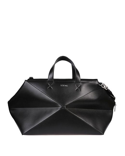Loewe Black Leather Bag for men