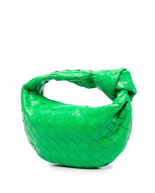 Bottega Veneta Green Mini Jodie Top-handle Bag