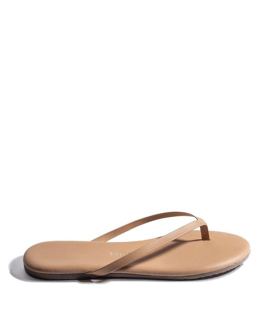 TKEES White Thong Sandals