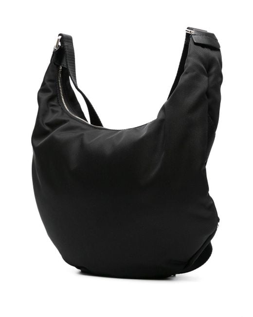 Givenchy Black Voyou Buckled-straps Crossbody Bag for men