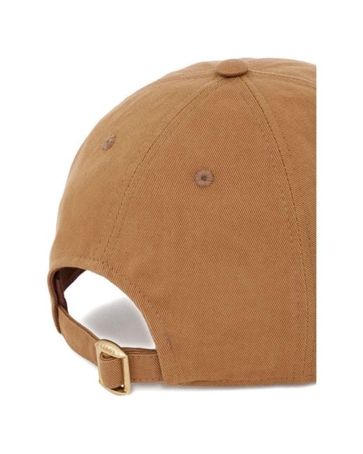 Chloé Natural Chloé Logo Baseball Cap