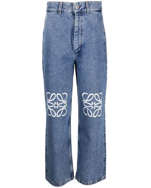 Loewe Blue Baggy Denim Jeans
