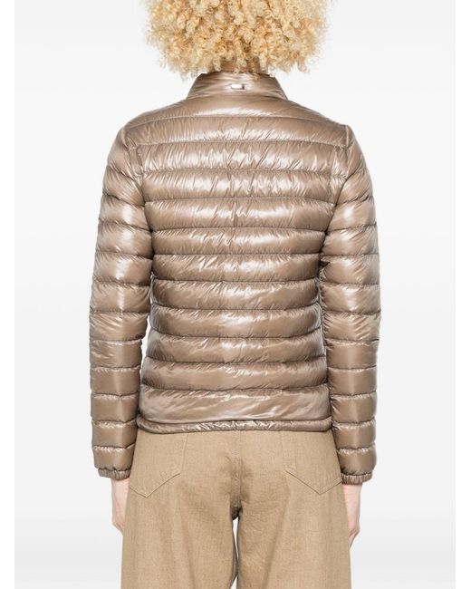 Herno Natural Nylon Short Down Jacket