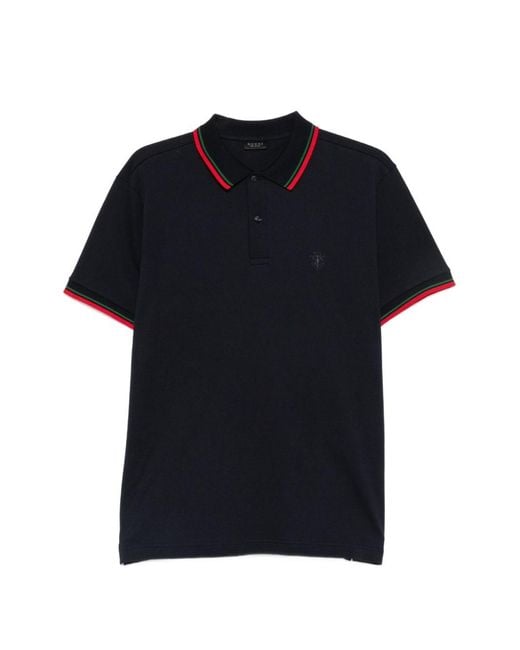 Gucci Black Logo Polo Shirt for men