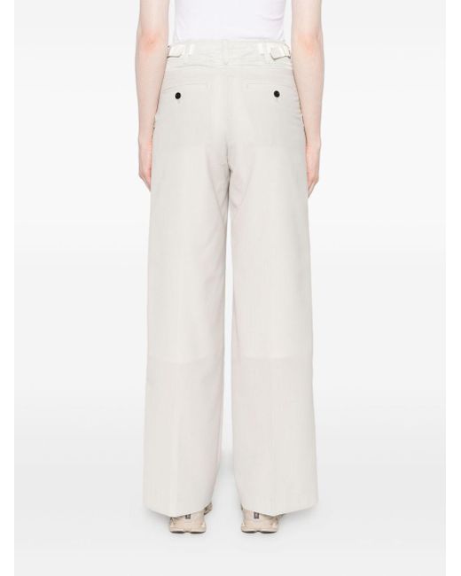 Sacai White Trousers