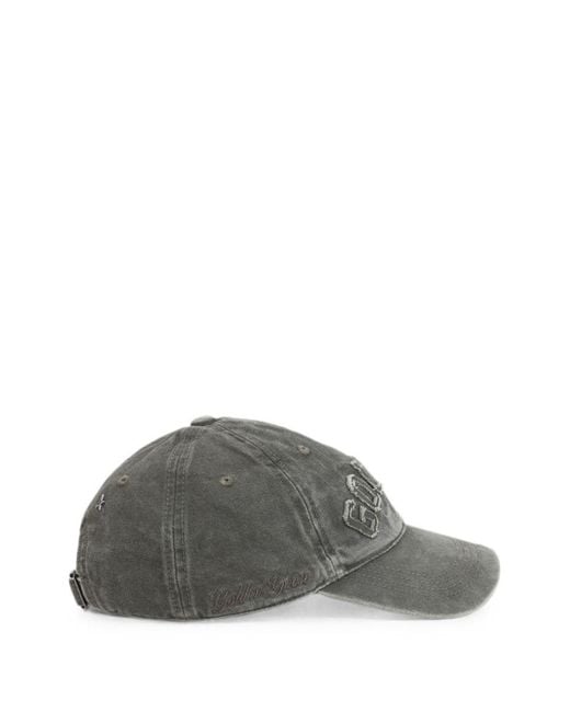 Golden Goose Deluxe Brand Gray Logo Baseball Cap