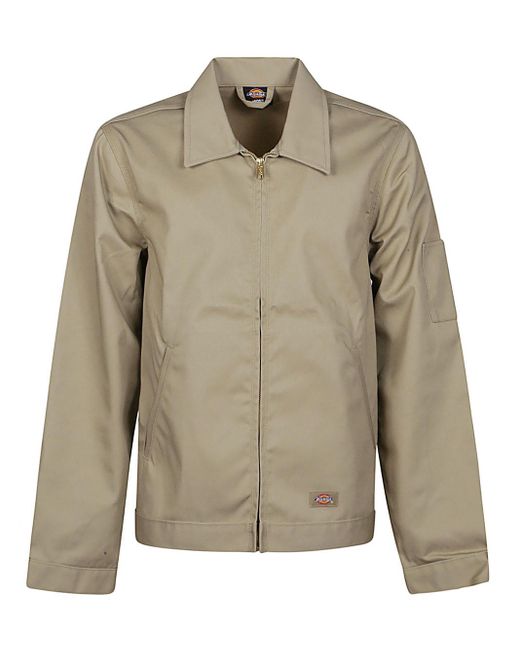 Dickies Natural Jacket With Logo for men