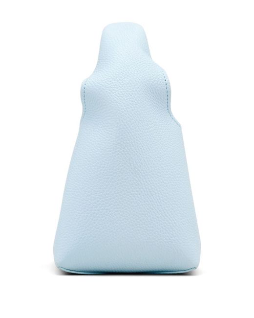 Marc Jacobs Blue The Sack Mini Leather Hobo Bag