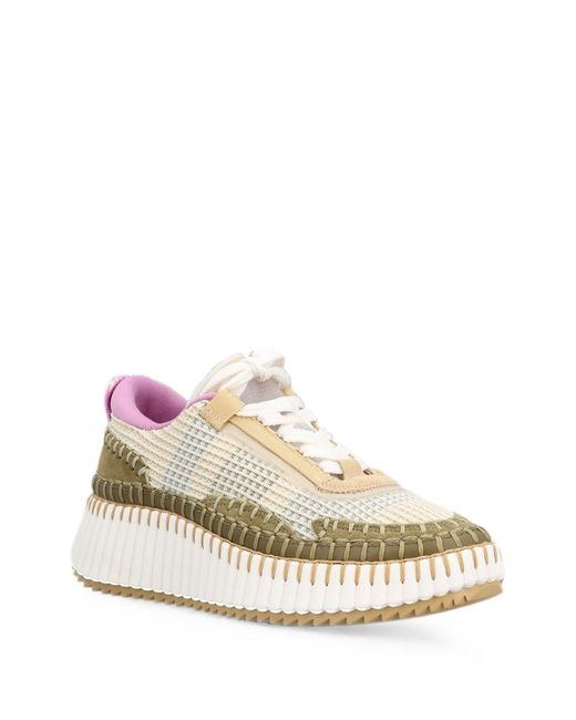 Chloé White Nama Sneakers