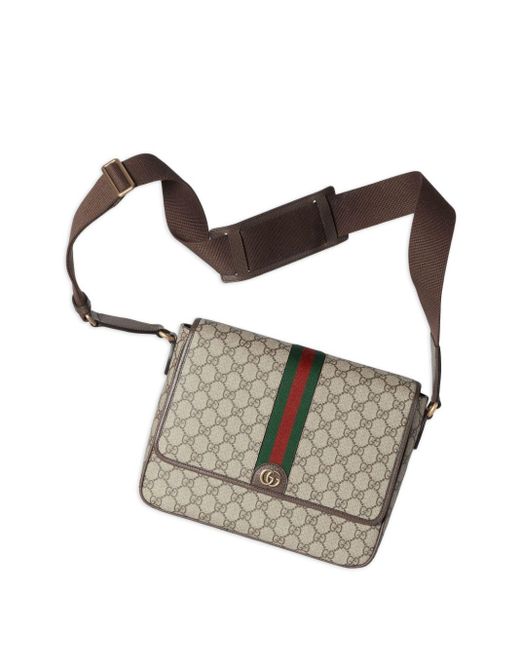 Gucci Natural Medium Ophidia Messenger Bag for men
