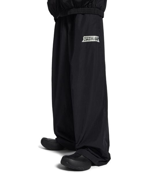 Balenciaga Blue Masking Tape Tracksuit Pants for men