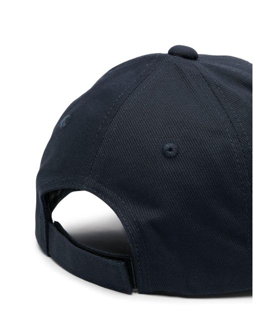 Emporio Armani Blue Logo Baseball Cap for men
