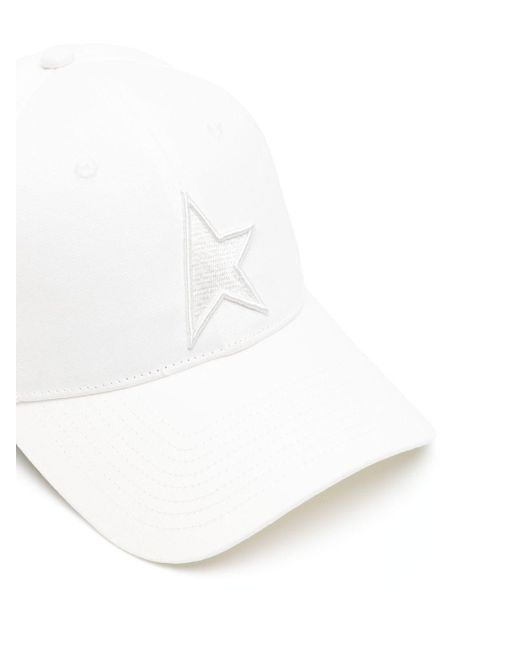 Golden Goose Deluxe Brand White Star Baseball Cap