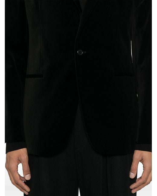 Polo Ralph Lauren Black Velvet Blazer for men