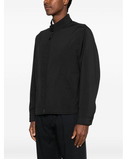 Brioni Black Nylon Blouson Jacket for men