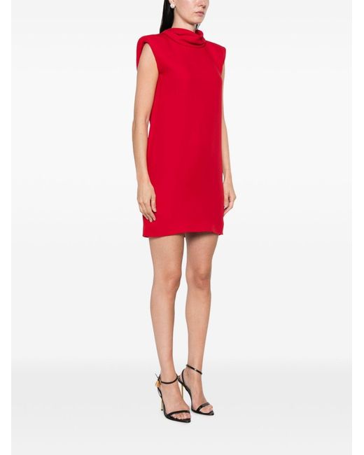 Valentino Red Silk Mini Dress