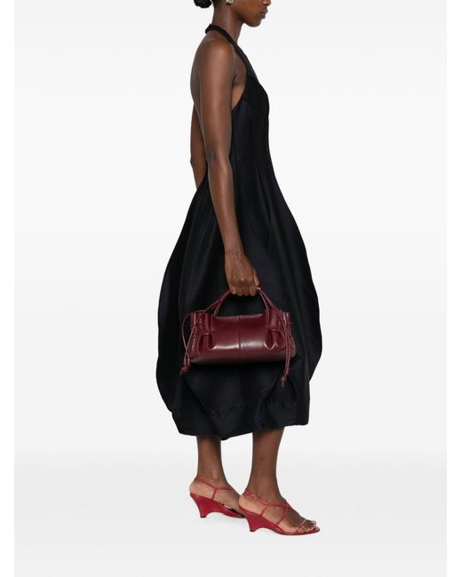 Hereu Purple Arta Mini Leather Handbag