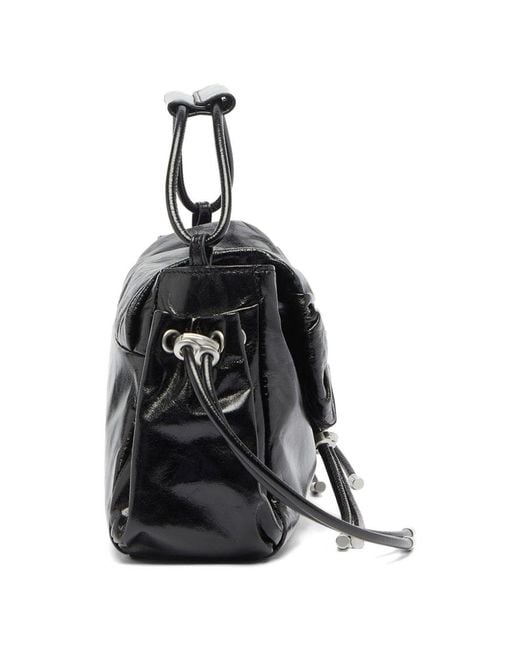 DIESEL Black Scrunch Handbag