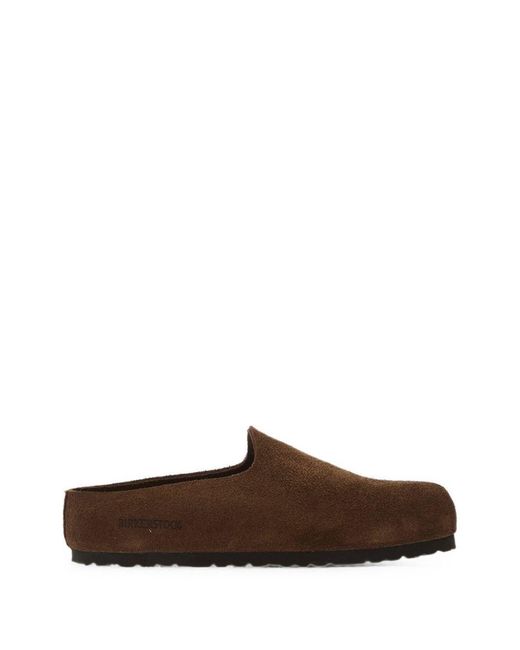 Birkenstock Brown Amsterdam Slippers for men