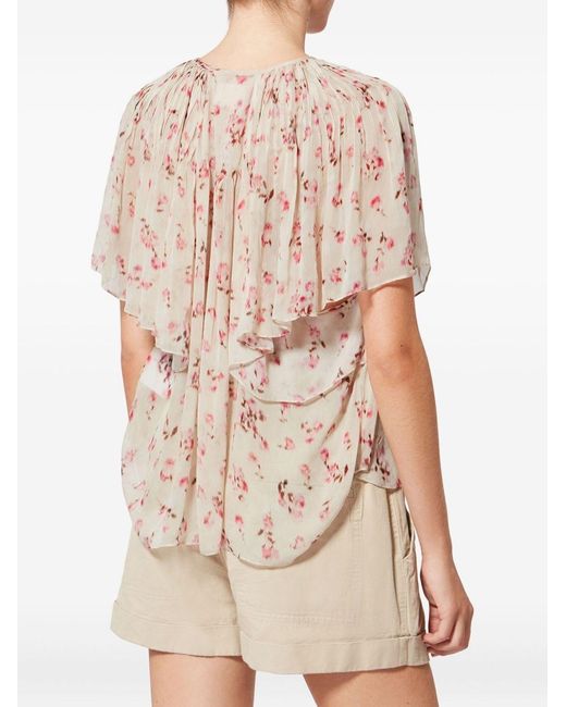 Isabel Marant Pink Neslya Top