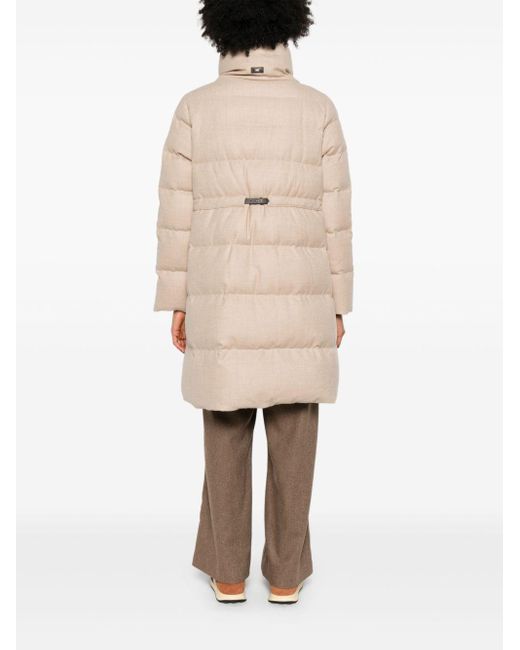 Herno Natural Powder Quilted Jacket
