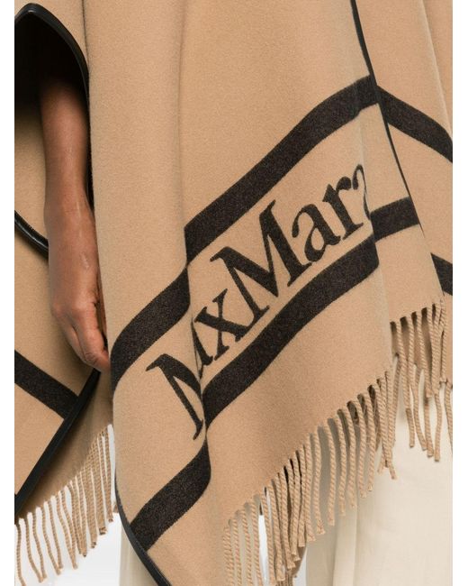 Max Mara Natural Wool Cape