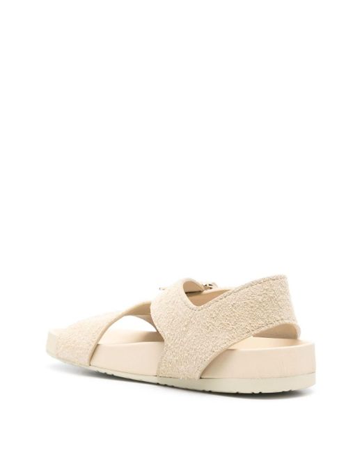 Sandali Ease in pelle di Loewe in Natural