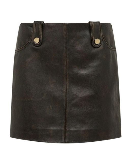 Blugirl Blumarine Black Twig Skirt