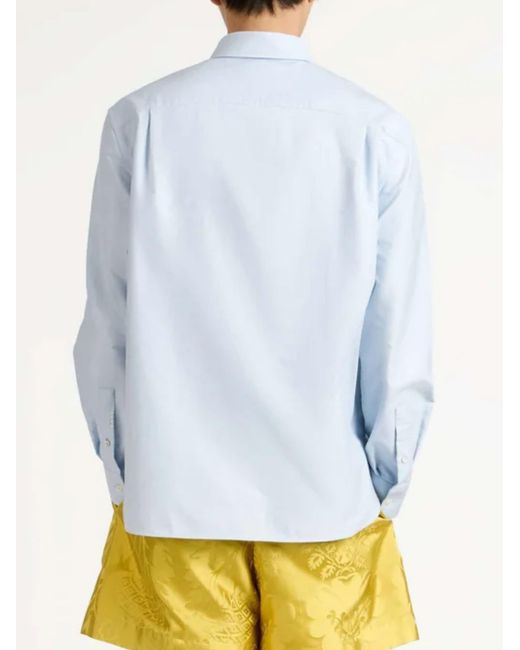 J.W. Anderson Blue Classic Shirt for men