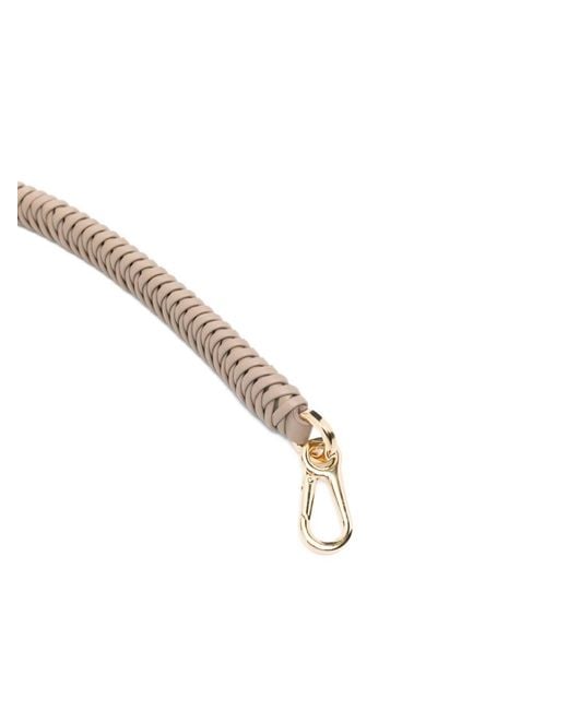 Loewe Metallic Arrow Leather Strap
