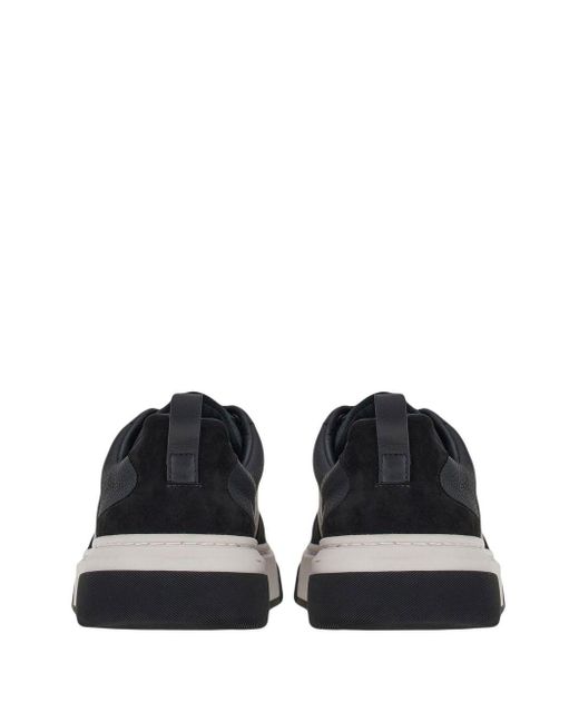 Ferragamo Black Cassina Low Sneakers Shoes for men