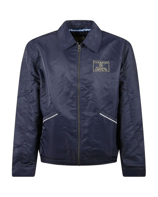 Champion Blue Logo Jacket for men