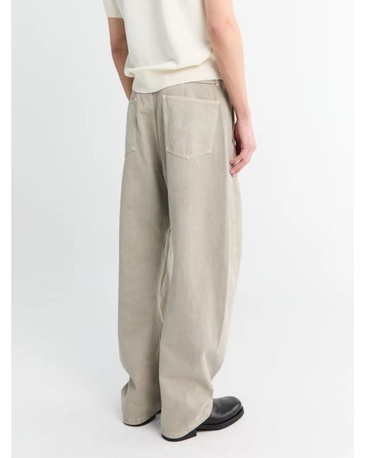 Lemaire White Denim Jeans for men