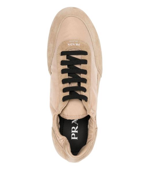 Sneakers Collapse di Prada in Natural