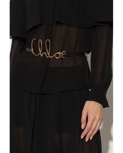 Cintura di Chloé in Metallic