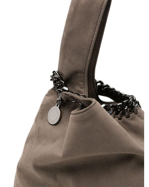 Stella McCartney Brown Falabella Wristlet Bag