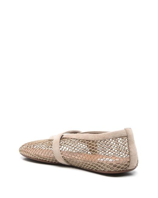 Alaïa Natural Ballet Flats