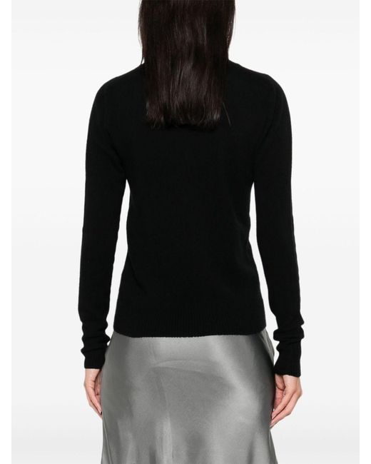 Jucca Black V-Neck Pullover