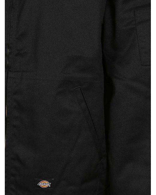 Dickies Black Jacket With Logo for men