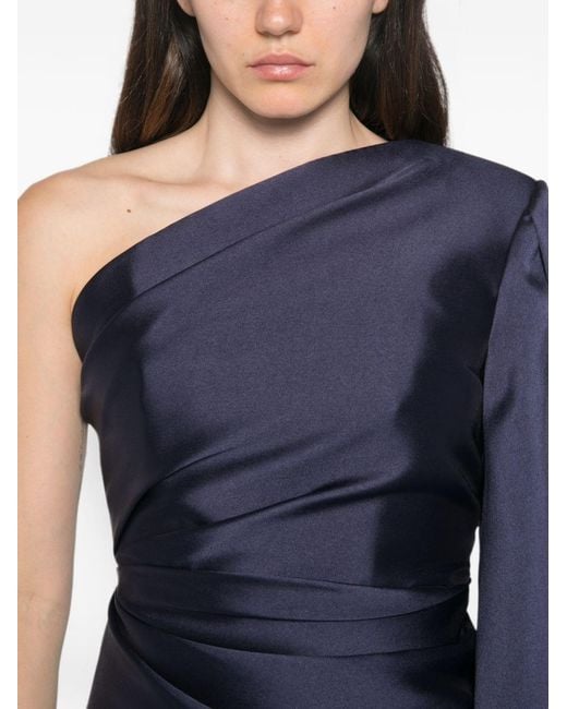Solace London Blue Veya Maxi Dress