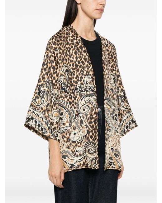 Etro Natural Kesa Silk Jacket