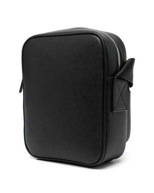 Emporio Armani Black Crossbody Bag for men