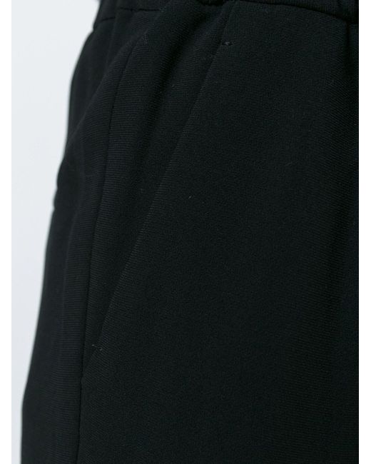 Alberto Biani Black Straight-Leg Trousers
