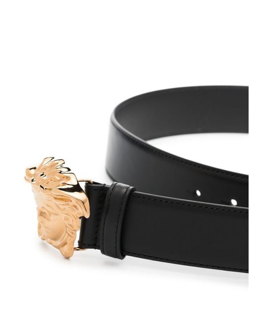 Versace Medusa Buckle Palazzo Belt in Black for Men Lyst Canada