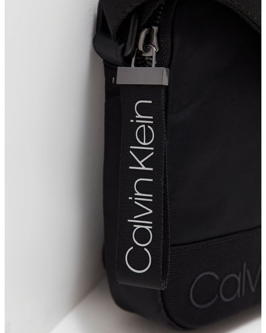 Calvin Klein Synthetic Mens Mini Crossbody Bag Black for Men | Lyst  Australia