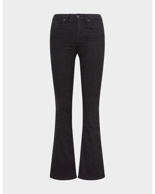 Levi's Denim 725 High Rise Bootcut Jeans in Black | Lyst