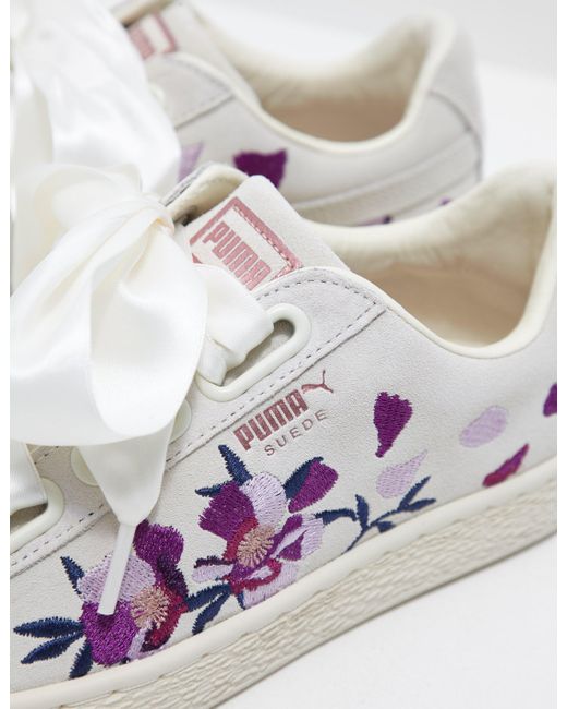puma flower sneakers