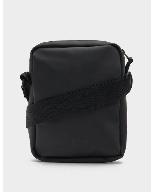 Rains Rubber Jet Bag in Black for Men | Lyst