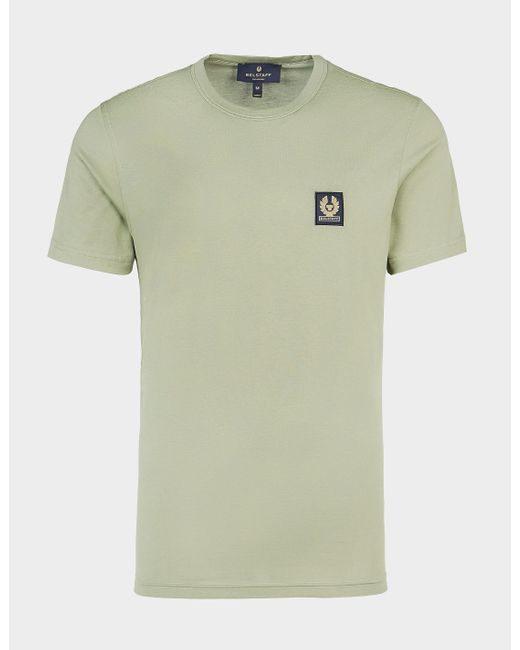 belstaff patch logo t shirt